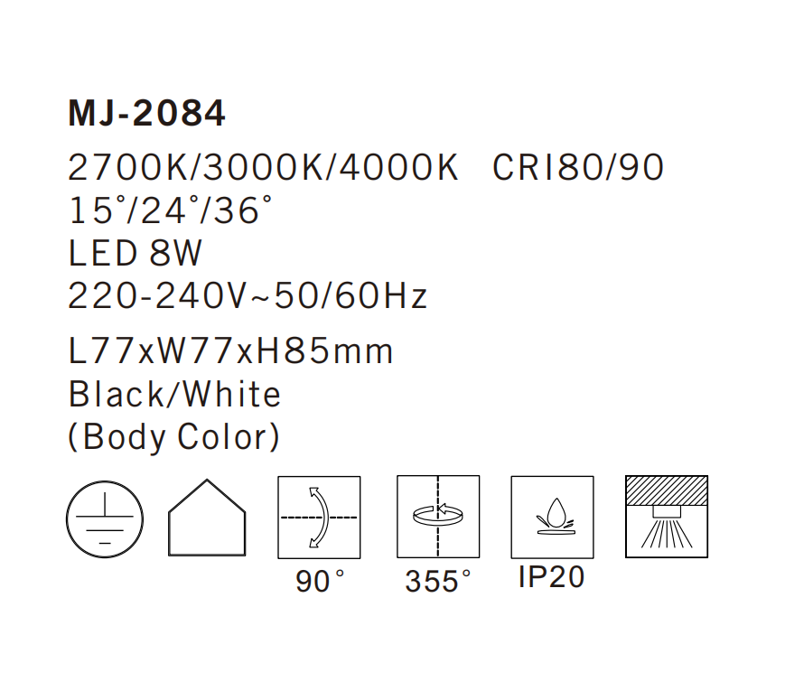 MJ-2084 Ceiling Lamp