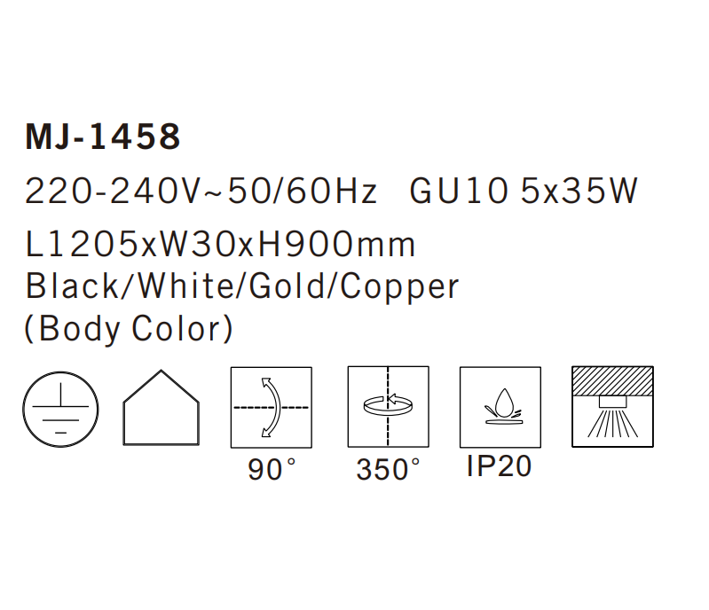 MJ-1458 Ceiling Lamp