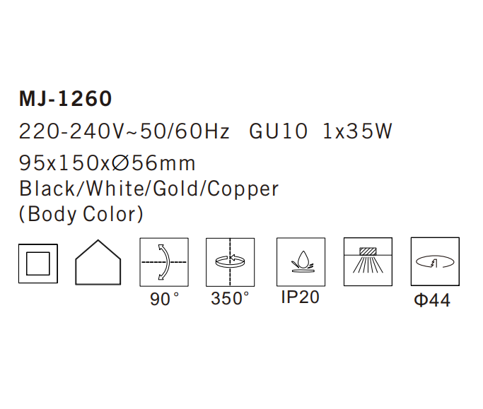 MJ-1260 Ceiling Lamp