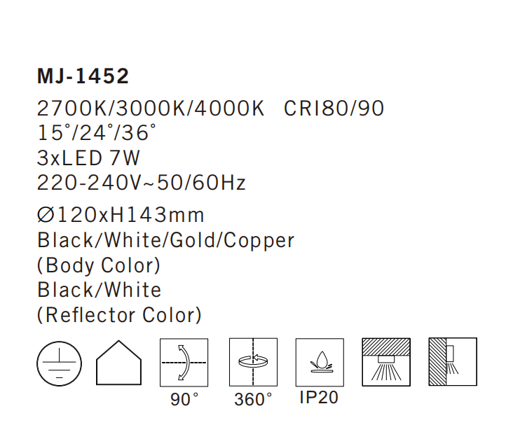 MJ-1452 Ceiling Lamp