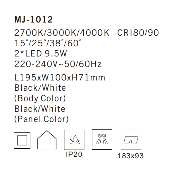 MJ-1012 Ceiling Lamp