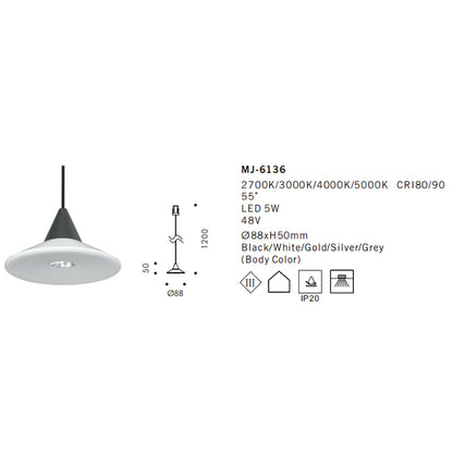 MJ-6136 Система освещения SWAP Подвесной светильник