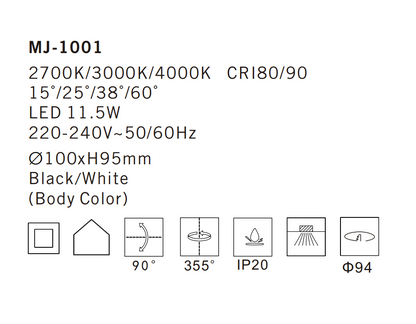 MJ-1001 Ceiling Lamp