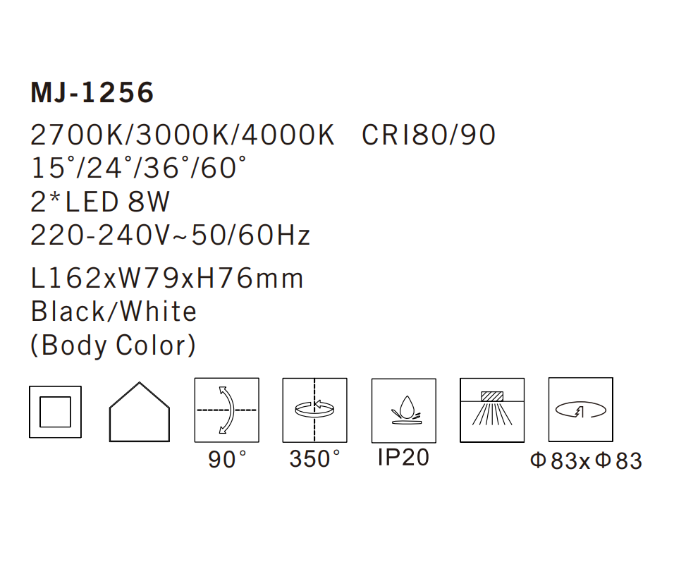 MJ-1256 Ceiling Lamp