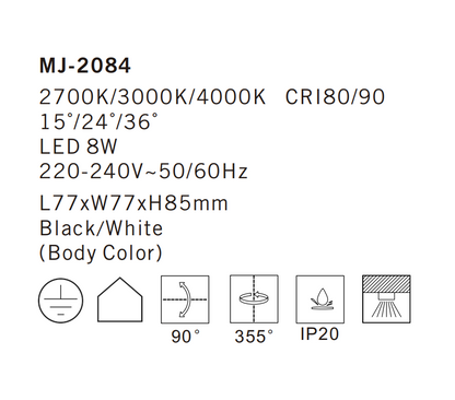 MJ-2084 Ceiling Lamp