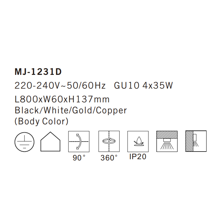 MJ-1231D Ceiling Lamp