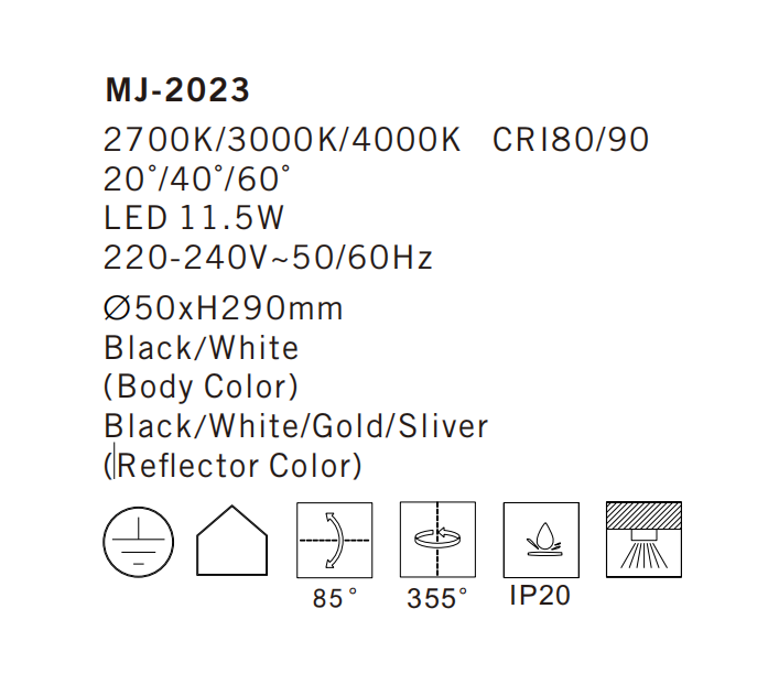 MJ-2023 Ceiling Lamp