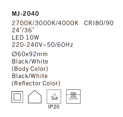 MJ-2040 Ceiling Lamp