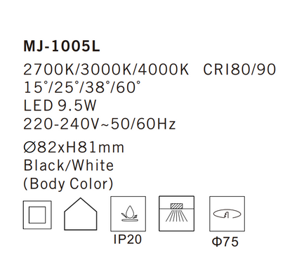 MJ-1005L Ceiling Lamp