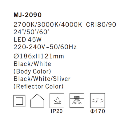 MJ-2090 Ceiling Lamp