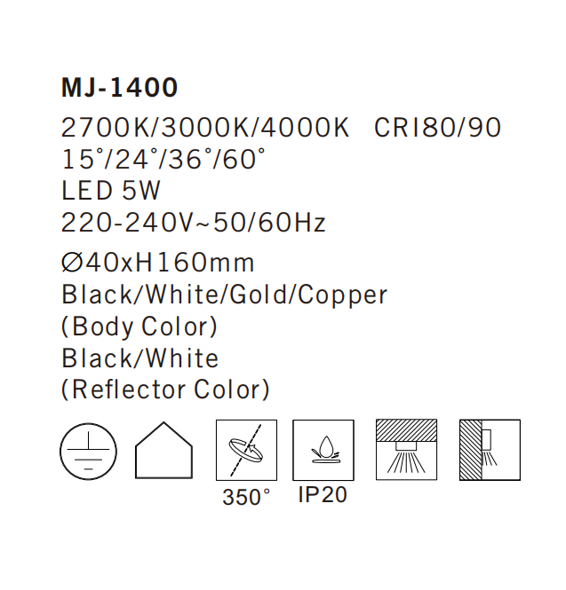MJ-1400 Ceiling Lamp