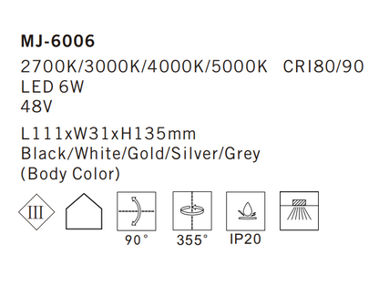 MJ-6006 Downlight für bildgebende Beleuchtungssysteme